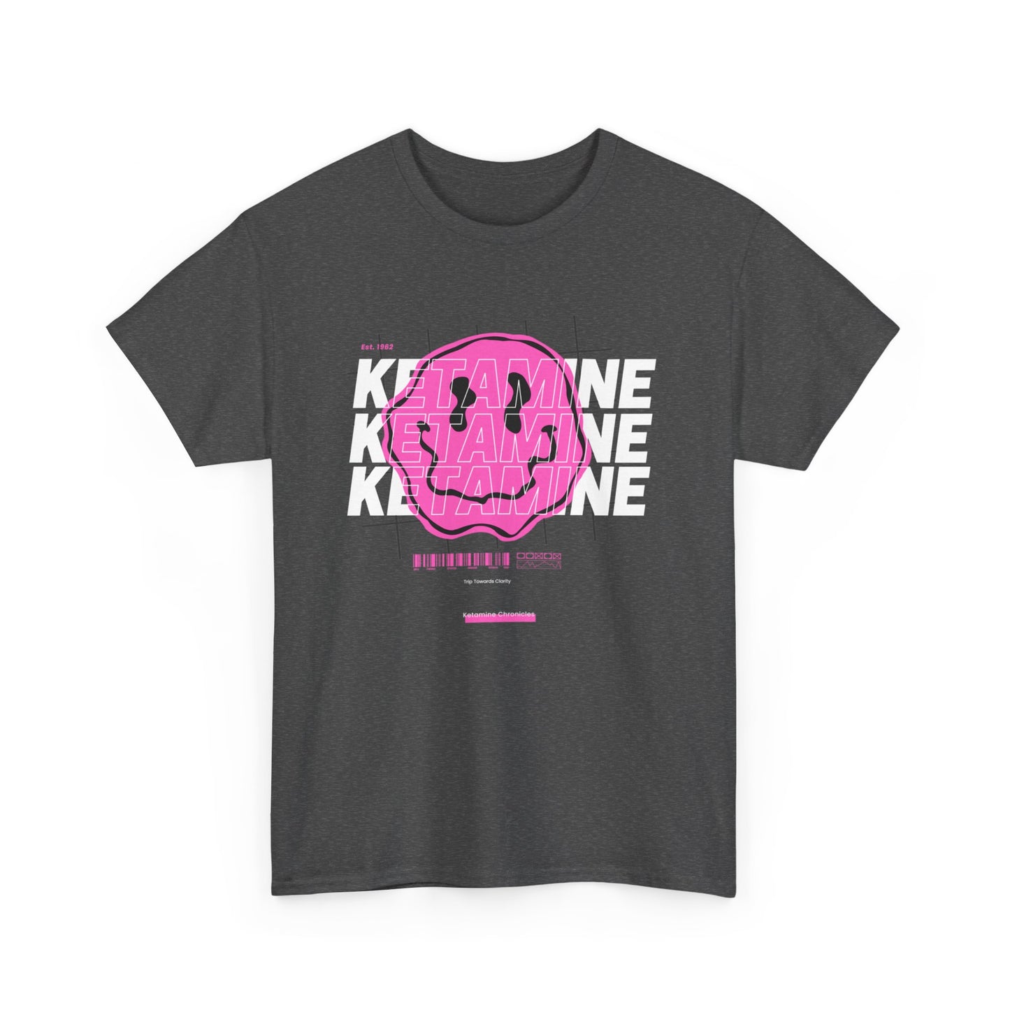 Ketamine unisex cotton t-shirt trippy design