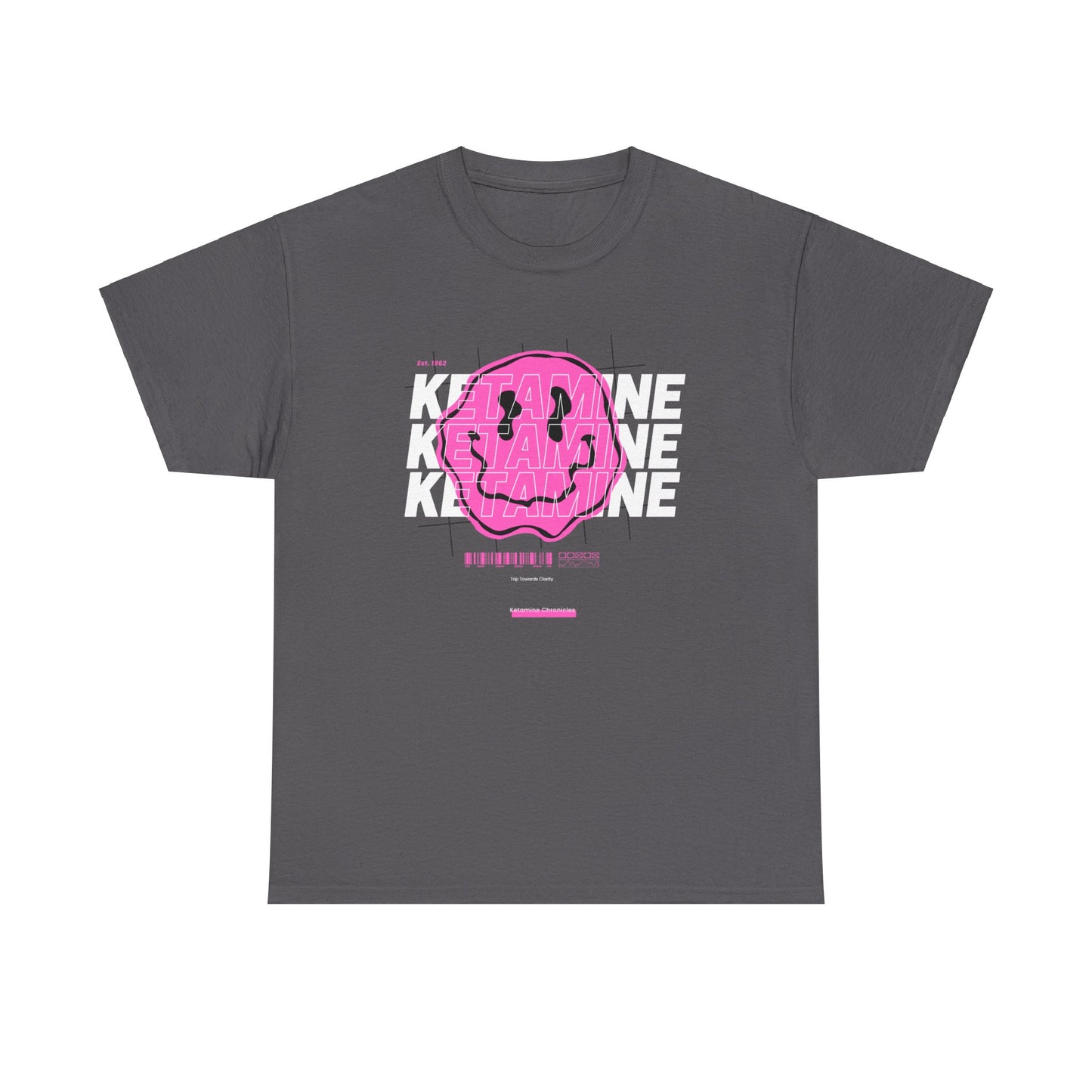 Ketamine unisex cotton t-shirt trippy design