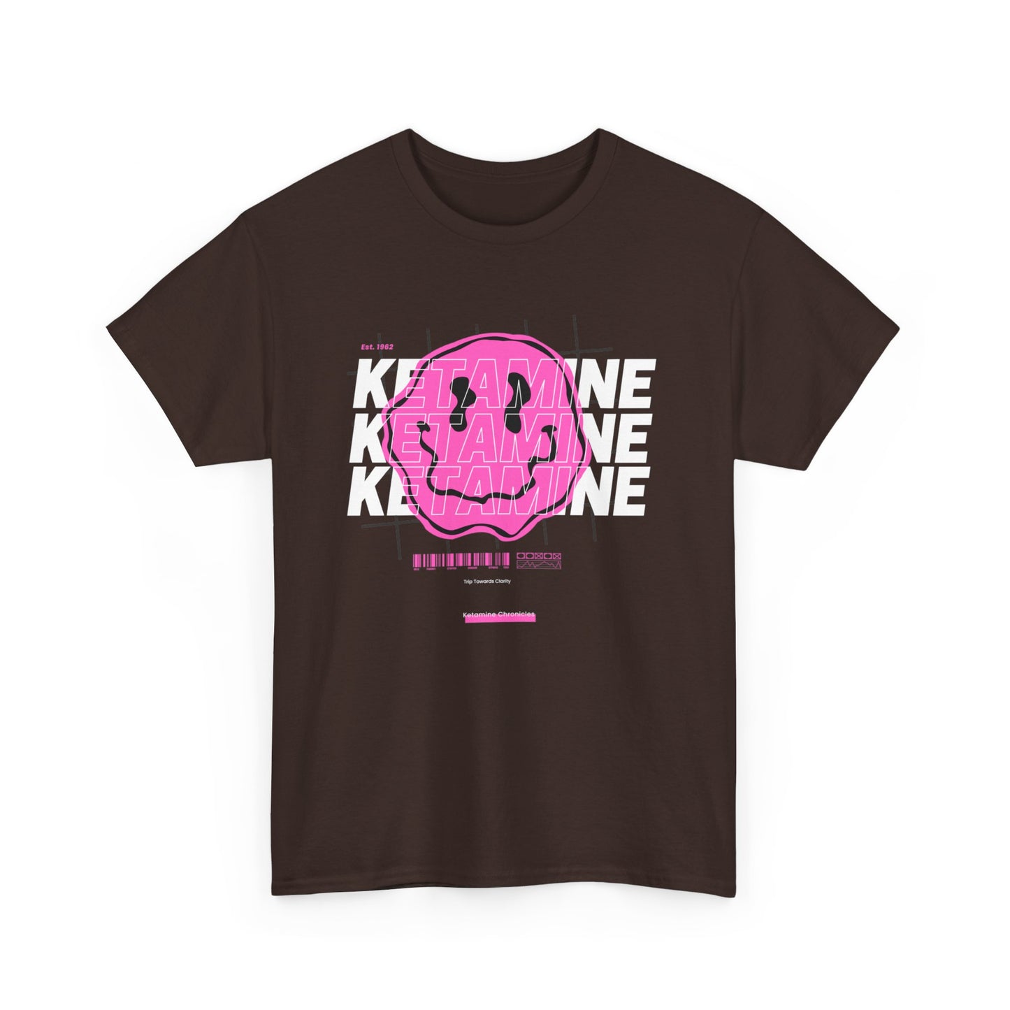 Ketamine unisex cotton t-shirt trippy design