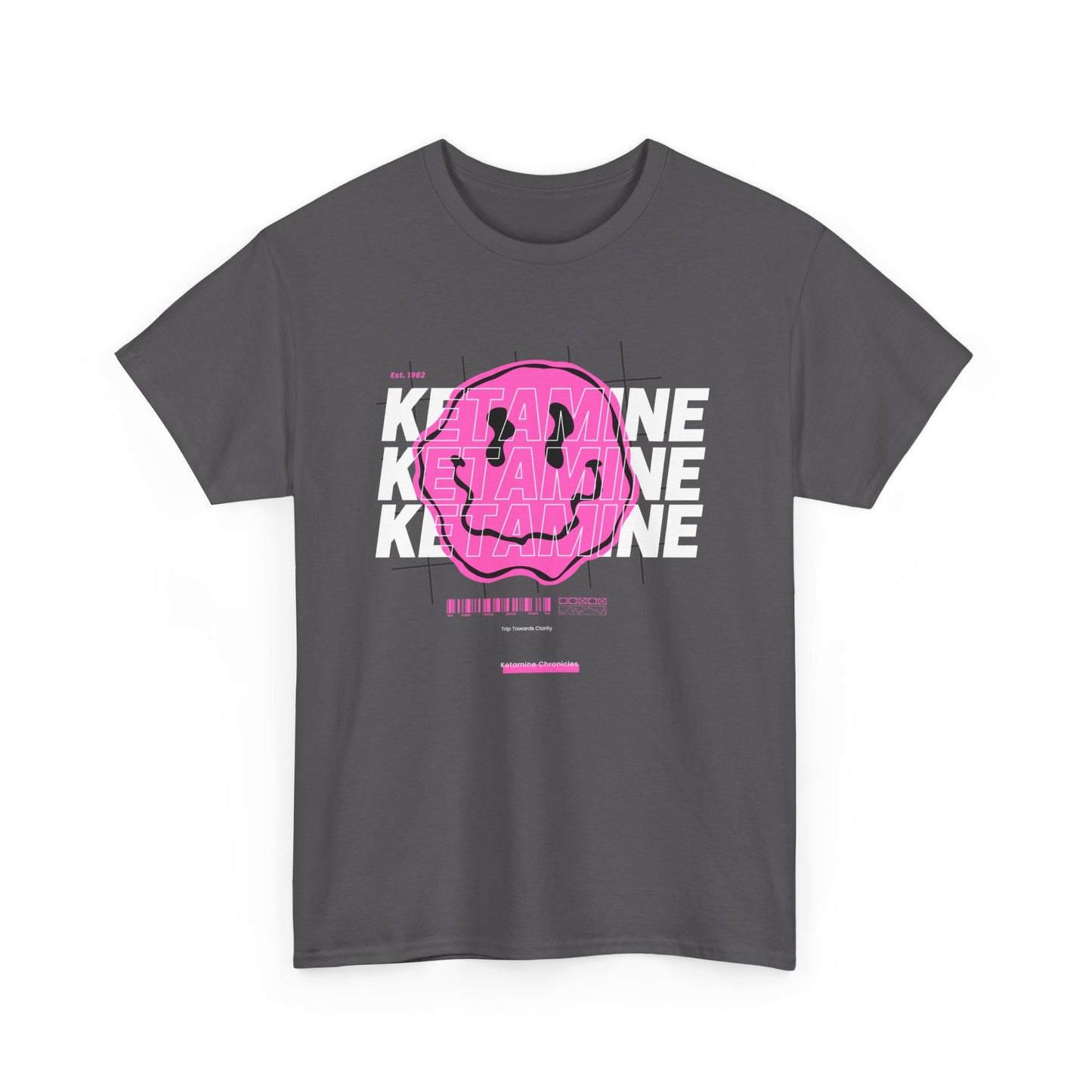 Ketamine unisex cotton t-shirt trippy design