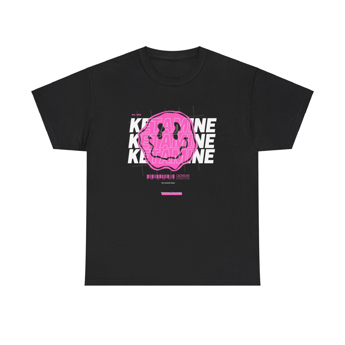 Ketamine unisex cotton t-shirt trippy design