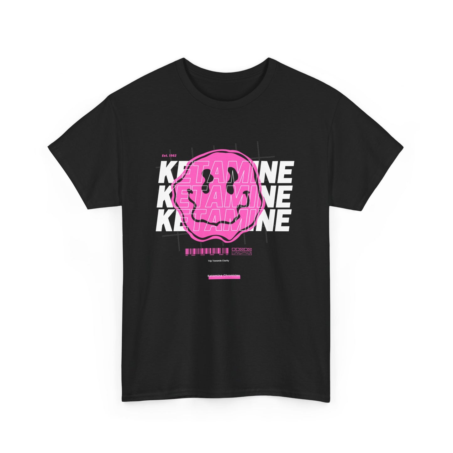 Ketamine unisex cotton t-shirt trippy design